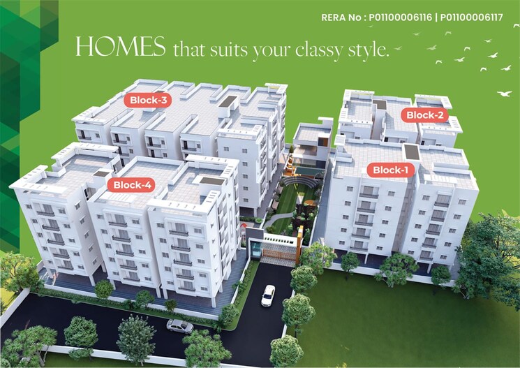Master Plan, mcor-vilaasam 3 Bedroom 1500 Sq.Ft. Apartment In Ameenpur Hyderabad 8739437