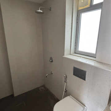 Attached Bathroom in 2 BHK Apartment at Piramal Vaikunth, Ashok Nagar – for Rent