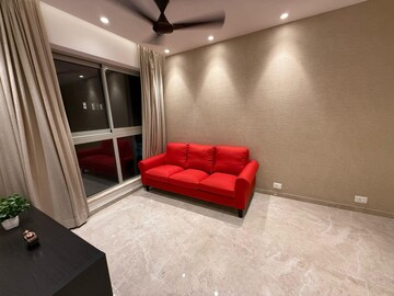 Living Room in 1 BHK Apartment at Hiranandani Regent Hill, Powai – for Rent