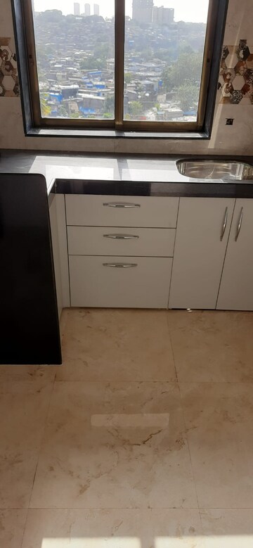 Kitchen in 1 BHK Apartment at Sethia Imperial Avenue, Malad East – for Sale