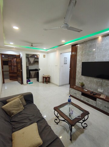 Living Room in 1.5 BHK Apartment at MJ Shah Centrio, Govandi – for Rent