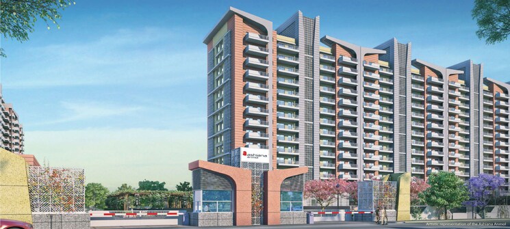 Exterior View, ashiana-anmol-phase-2 3.5 Bedroom 1884 Sq.Ft. Apartment In Sohna Sector 33 Gurgaon 8739700