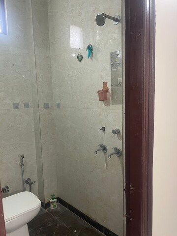 Bathroom in 1 BHK Builder Floor at Tagore Garden – for Rent