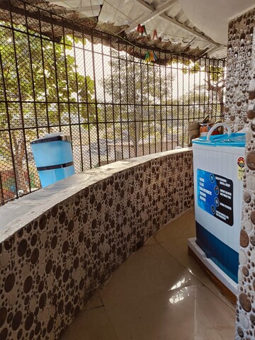 Balcony in 1 BHK Apartment at Kopar Khairane – for Rent