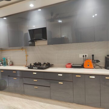 Kitchen in 3 BHK Builder Floor at Puri Aman Vilas, Sector 89 – for Sale