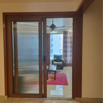 Living Room in 3 BHK Builder Floor at Puri Aman Vilas, Sector 89 – for Sale