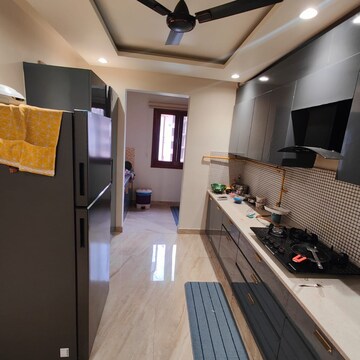 Kitchen in 3 BHK Builder Floor at Puri Aman Vilas, Sector 89 – for Sale