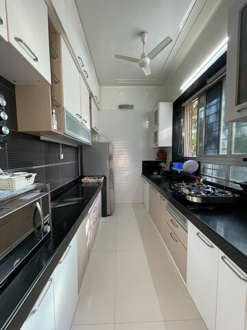Kitchen in 3 BHK Apartment at Breach Candy – for Sale