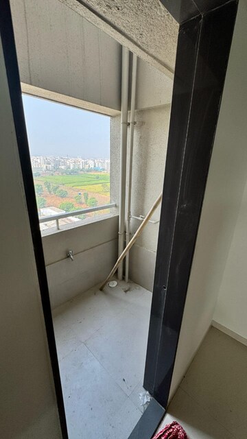 Building Lobby in 2 BHK Apartment at Divine Palm Springs, Wakad – for Rent