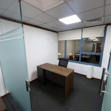 Team Area in  Office Space at Dyna Business Park, Mulgaon – for Rent