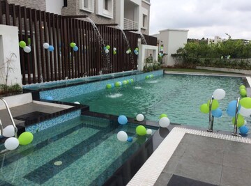Swimming Pool in 2 BHK Apartment at Jain Srikar Auroville, Hi Tech City – for Rent