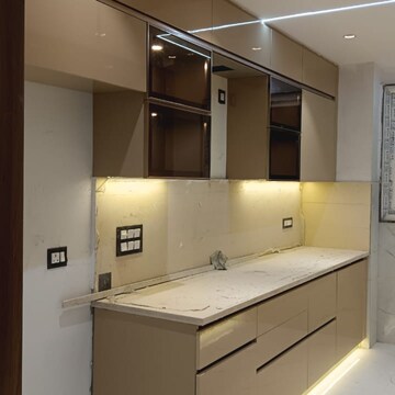 Kitchen in 3 BHK Builder Floor at Sector 4 – for Sale