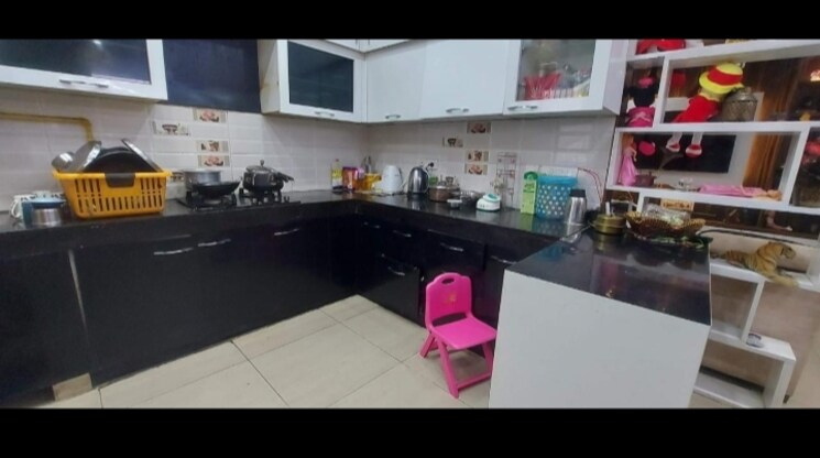 Kitchen, charms-castle 3 Bedroom 1500 Sq.Ft. Apartment In Raj Nagar Extension Ghaziabad 8739919