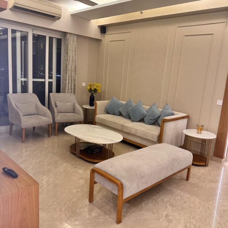 Living Room, conscient-hines-elevate 4 Bedroom 3395 Sq.Ft. Apartment In Sector 59 Gurgaon 8739925