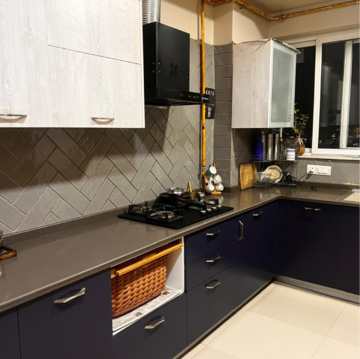 Kitchen in 4 BHK Apartment at Conscient Hines Elevate, Sector 59 – for Rent
