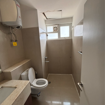 Bathroom in 4 BHK Apartment at Emaar Palm Terraces Select, Sector 66 – for Rent