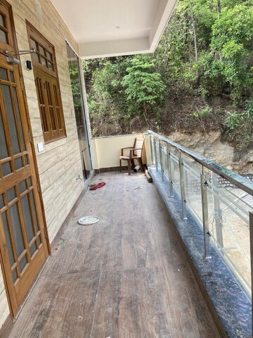 Balcony in 3 BHK Builder Floor at Mussoorie Road – for Rent