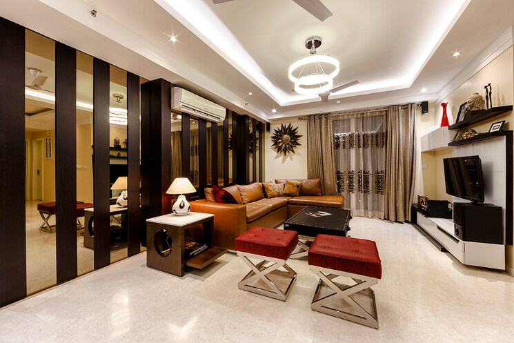 Living Room, dlf-park-place 4 Bedroom 2677 Sq.Ft. Apartment In Sector 54 Gurgaon 8739967