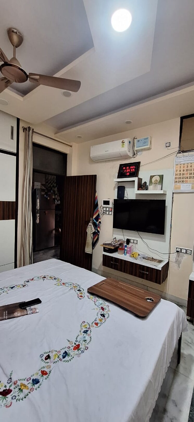 Master Bedroom, tilak nagar 2 Bedroom 908 Sq.Ft. Builder Floor In Tilak Nagar Delhi 8740030