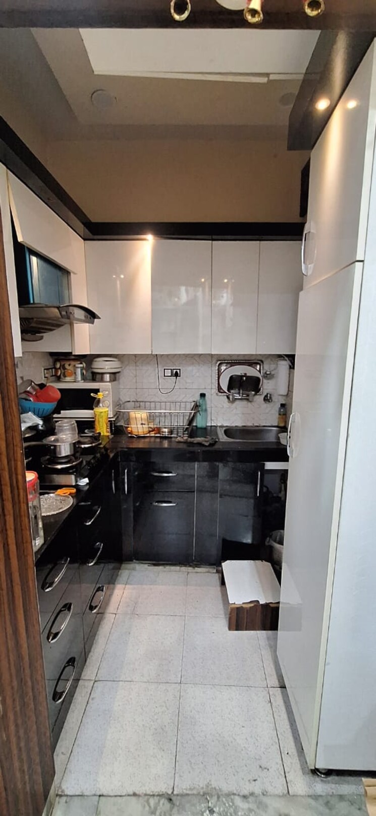 Kitchen, tilak nagar 2 Bedroom 908 Sq.Ft. Builder Floor In Tilak Nagar Delhi 8740030