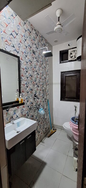 Kitchen in 2 BHK Builder Floor at Tilak Nagar – for Rent