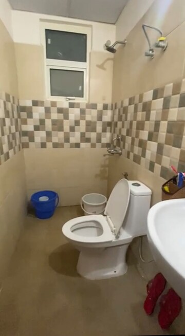 Bathroom in 1 RK Apartment at Renowned Lotus Srishti, Sain Vihar – for Rent