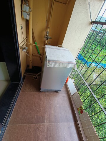 Balcony in 2 BHK Apartment at Raunak Laxmi Narayan Residency, Pokhran Road No Two – for Rent