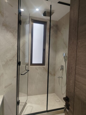 Bathroom in 3 BHK Builder Floor at Shivalik Colony – for Rent