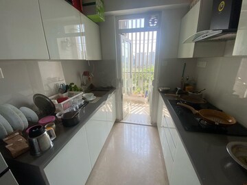 Kitchen in 1 BHK Apartment at Godrej The Trees, Vikhroli East – for Rent
