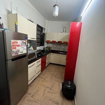 Kitchen in 3 BHK Builder Floor at Kohli One Malibu Town, Malibu Town – for Rent