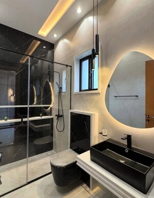 Staircase in 3 BHK Builder Floor at Sector 29 – for Sale