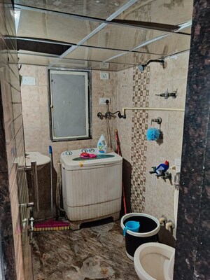 Bathroom in 1 RK Apartment at Golden Isle, Goregaon East – for Sale