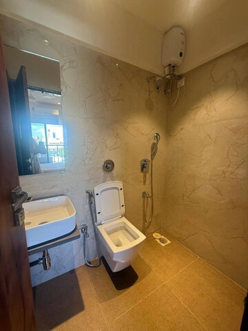 Bathroom in 1 BHK Apartment at Chaitanya Anand Lunkhod CHSL, Andheri West – for Rent