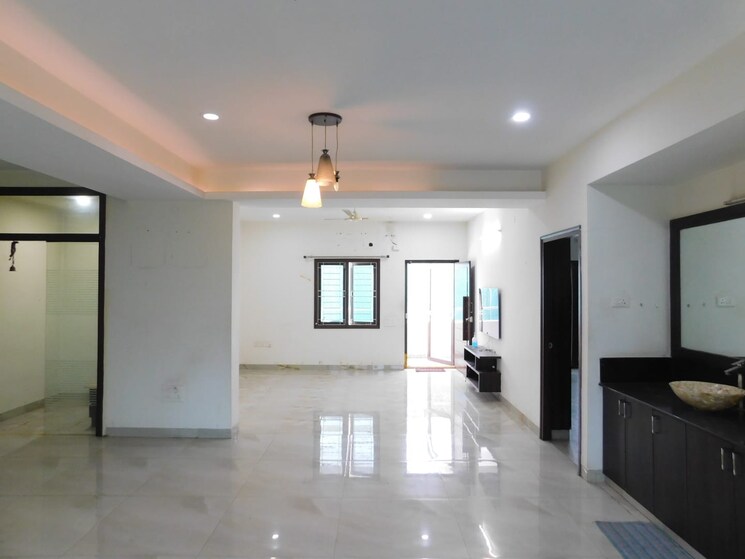 Living Room, pavani-laxmi-nivas 3 Bedroom 2900 Sq.Ft. Apartment In Madhapur Hyderabad 8740152