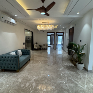 Living Room in 4 BHK Builder Floor at Anant Raj The Estate Residences, Sector 63a – for Sale