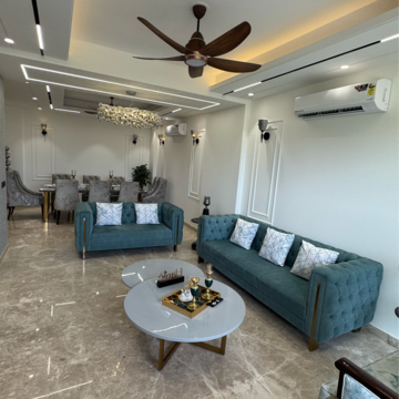 Living Room in 4 BHK Builder Floor at Anant Raj The Estate Residences, Sector 63a – for Sale