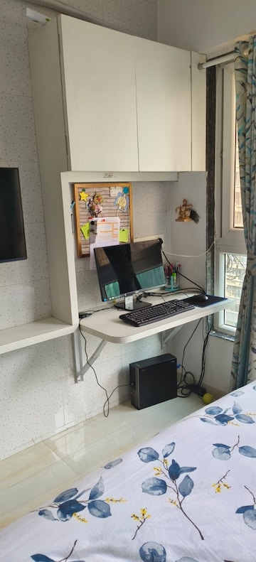 Master Bedroom in 2 BHK Apartment at Aashna Samadhan, Goregaon West – for Rent
