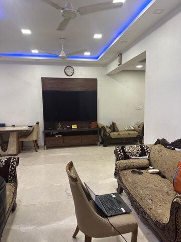 Living Room in 3 BHK Apartment at Dosti Ambrosia, Wadala East – for Rent