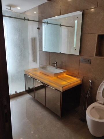 Kitchen in 4 BHK Apartment at Greater Kailash ii – for Rent