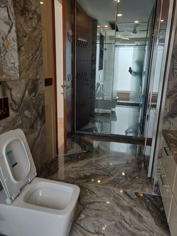 Bathroom in 4 BHK Apartment at Greater Kailash ii – for Rent