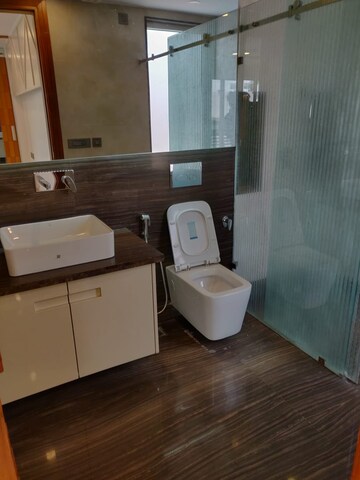 Bathroom in 4 BHK Apartment at Greater Kailash ii – for Rent