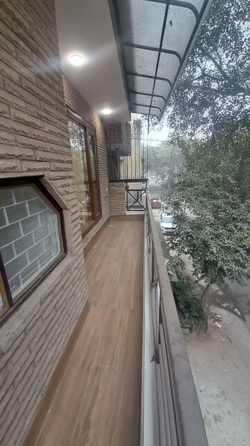 Balcony in 4 BHK Apartment at Greater Kailash ii – for Rent