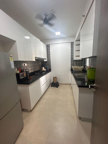 Kitchen in 3 BHK Apartment at Lodha Kiara, Worli – for Rent