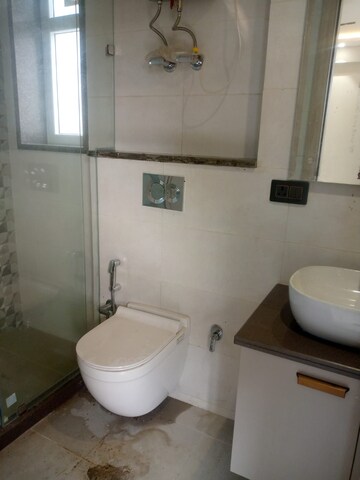 Bathroom in 2 BHK Apartment at Boutique Residential Apartments C-220, Malviya Nagar – for Rent