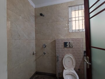 Bathroom in 2 BHK Apartment at Boutique Residential Apartments C-220, Malviya Nagar – for Rent