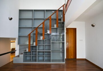 Staircase in 5 BHK Apartment at Prestige Laughing Waters, Whitefield – for Rent