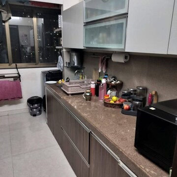 Kitchen in 1.5 BHK Apartment at Runwal Forests, Dockyard Colony – for Rent
