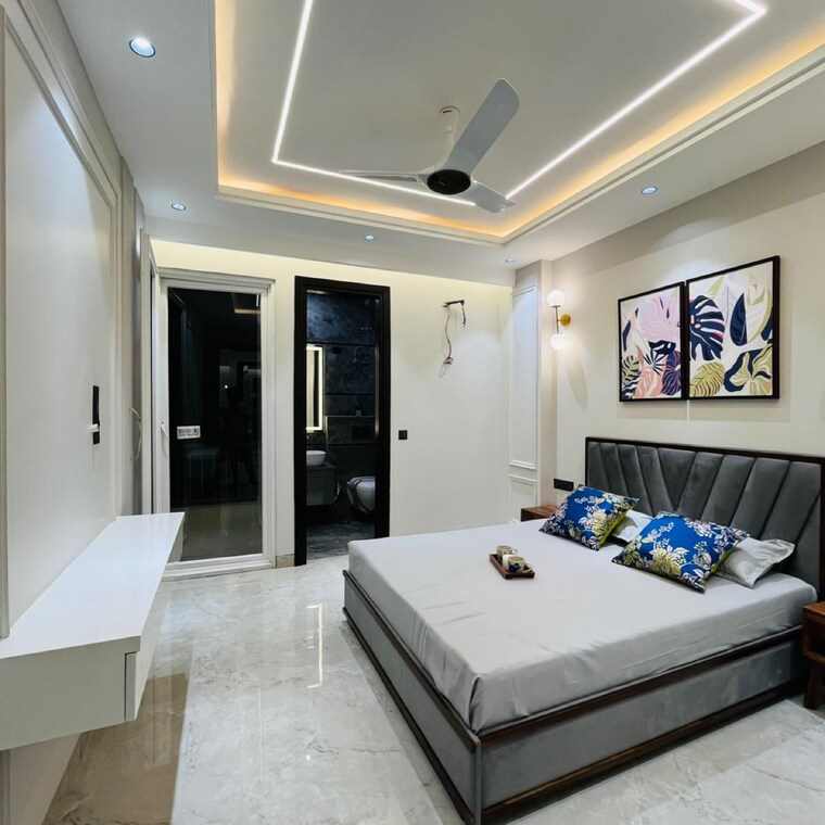 Bedroom, anant-raj-the-estate-residences 3 Bedroom 179 Sq.Yd. Builder Floor In Sector 63a Gurgaon 8740500