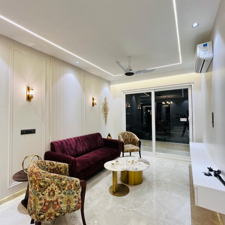 Living Room, anant-raj-the-estate-residences 3 Bedroom 179 Sq.Yd. Builder Floor In Sector 63a Gurgaon 8740500