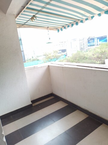 Balcony in 3 BHK Apartment at Raheja Vistas Phase 1, Mohammadwadi – for Rent
